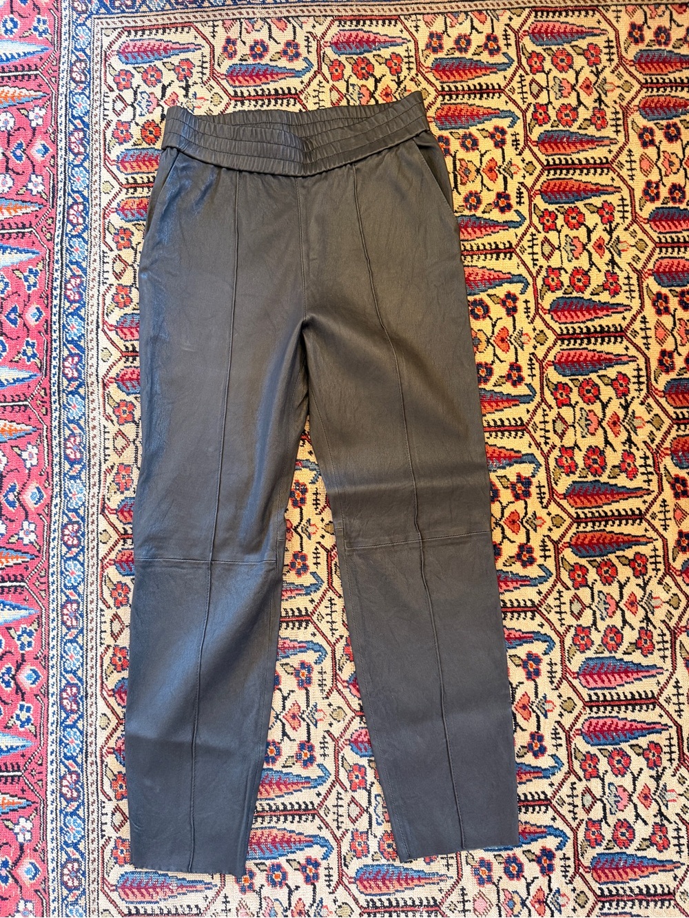 SPRWMN Women's Leather Pants/Leggings - size small